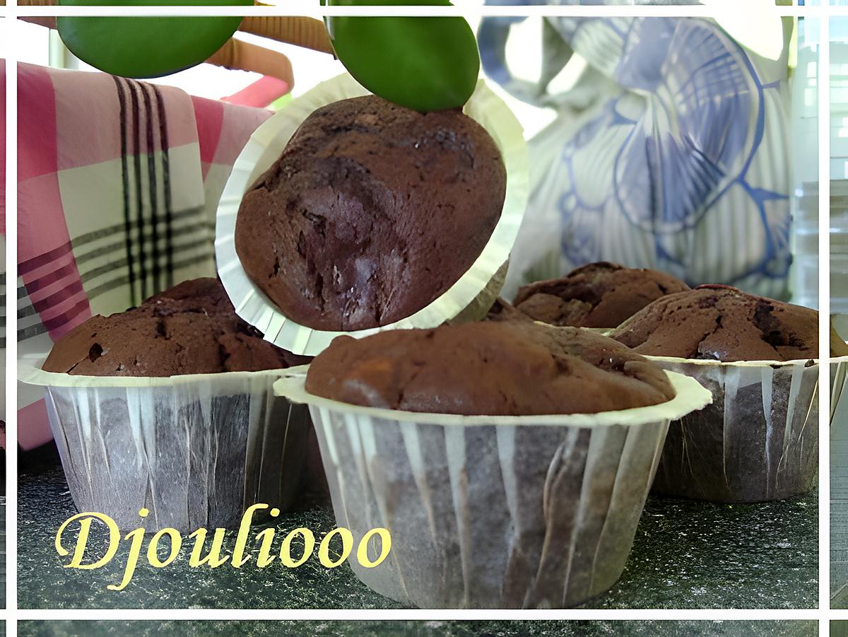 recette Muffins Choco-banane!!!