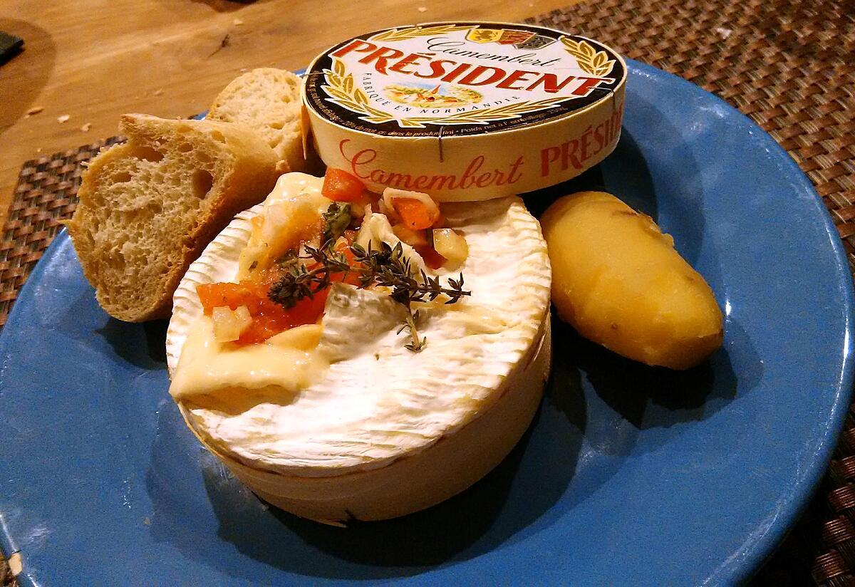 recette Camembert au pistou des Papas