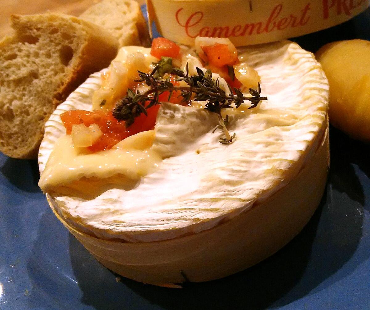 recette Camembert au pistou des Papas