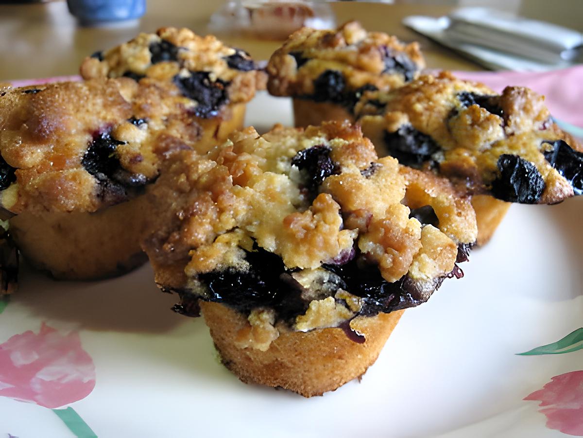 recette Muffins au yaourt et à la myrtille