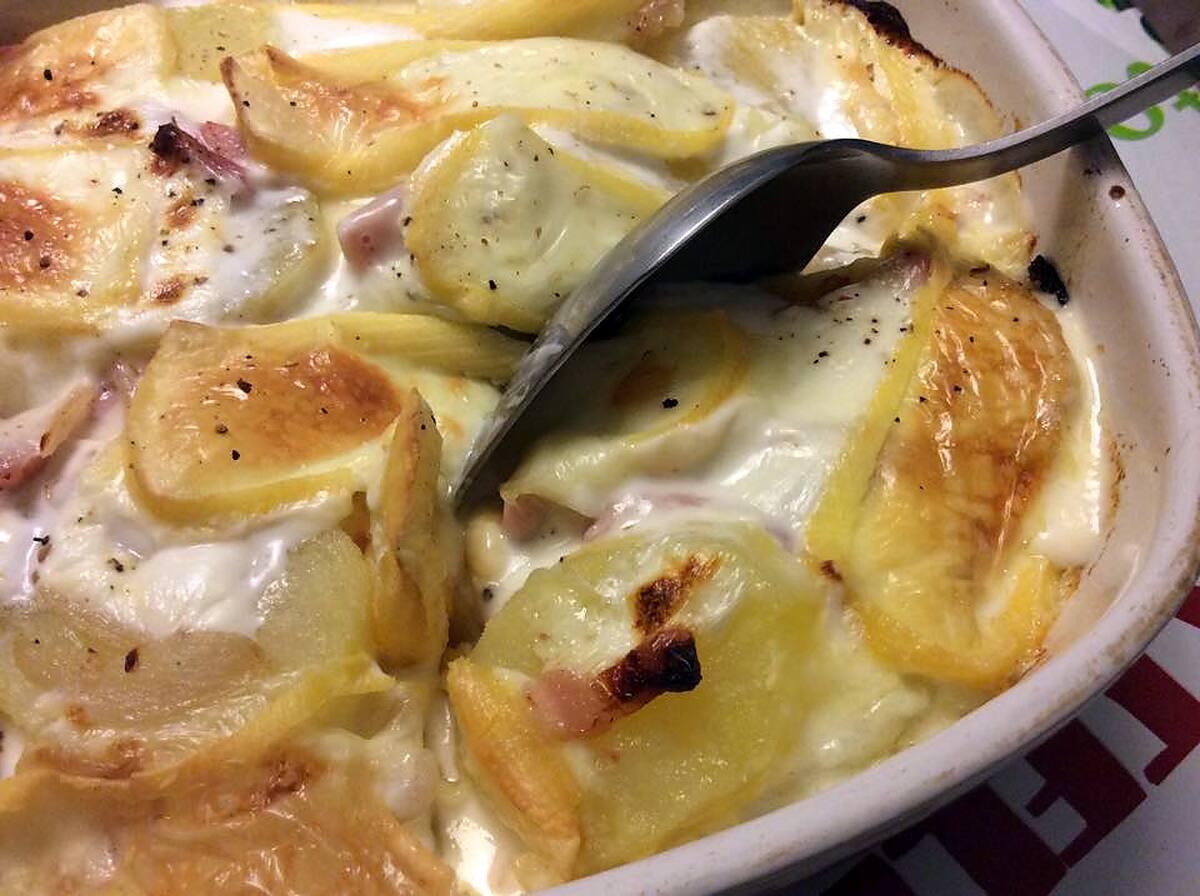 recette ma tartiflette crémeuse