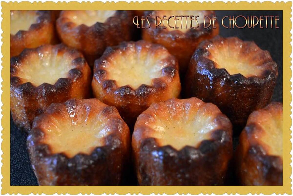 recette les cannelés bordelais