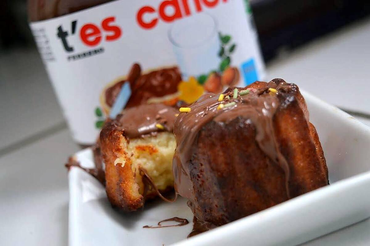 recette les cannelés bordelais au nutella