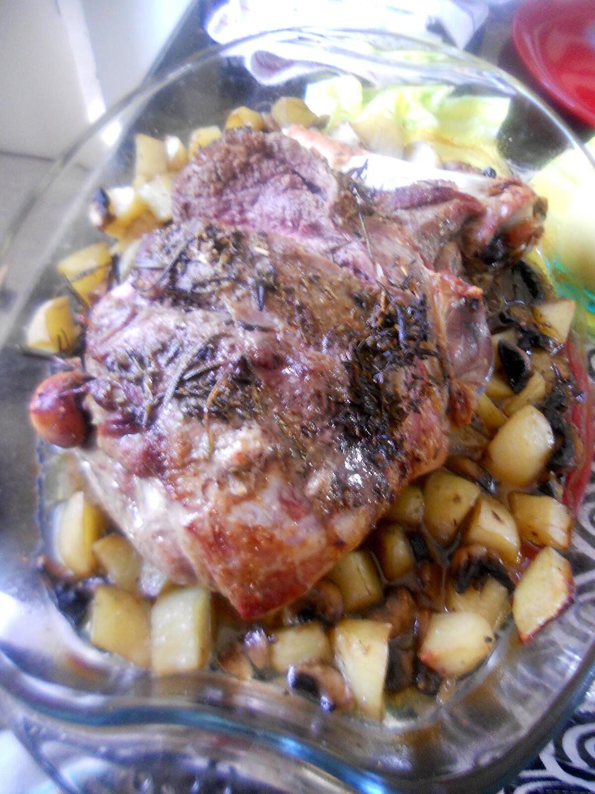 recette Gigot d'agneau de Mamie