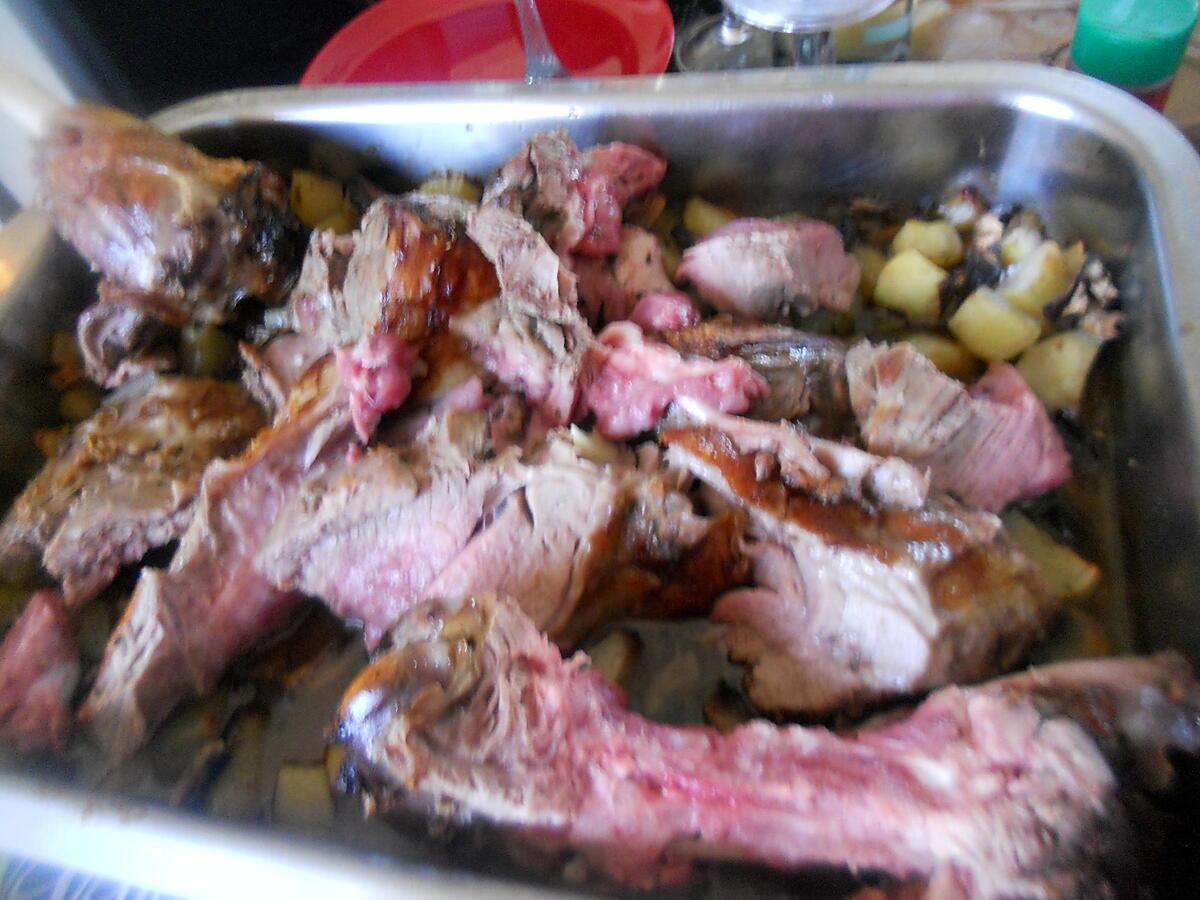 recette Gigot d'agneau de Mamie