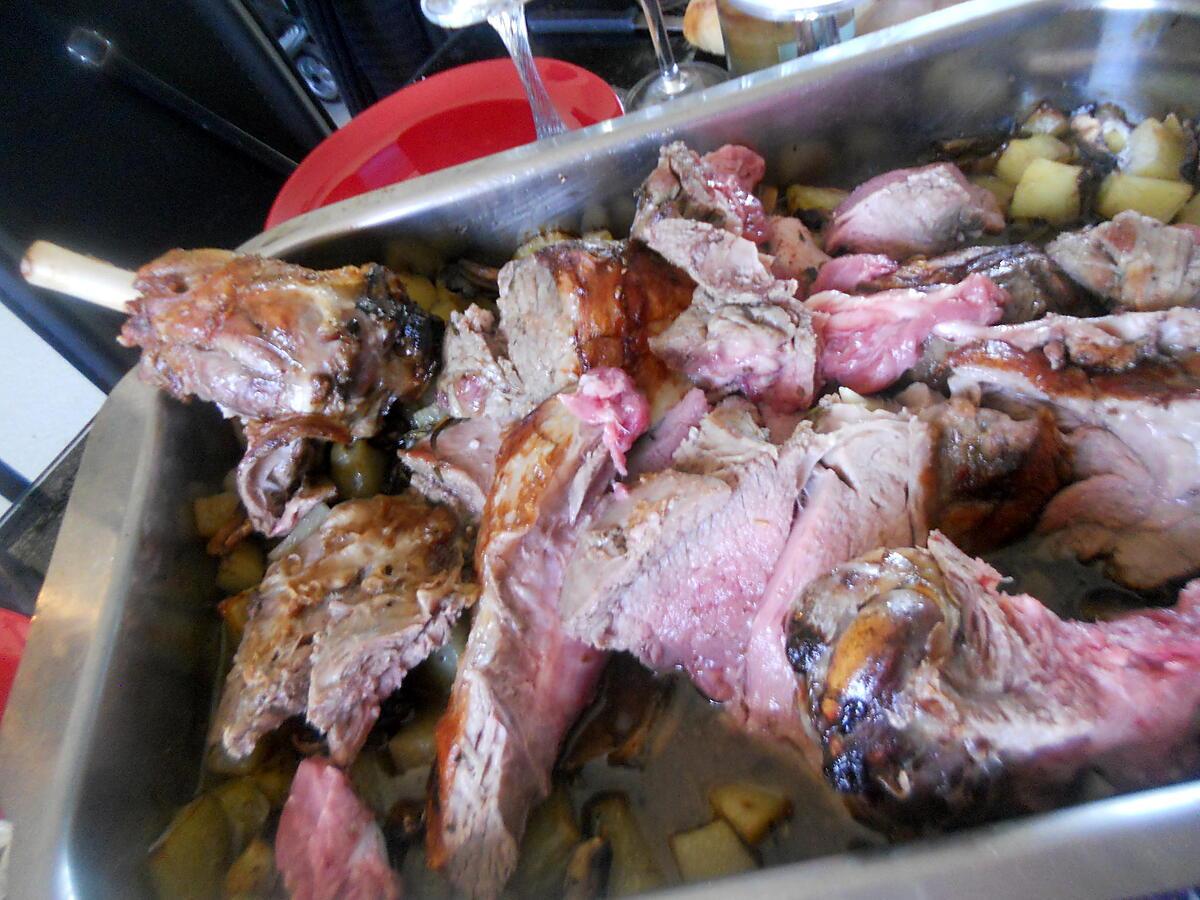 recette Gigot d'agneau de Mamie