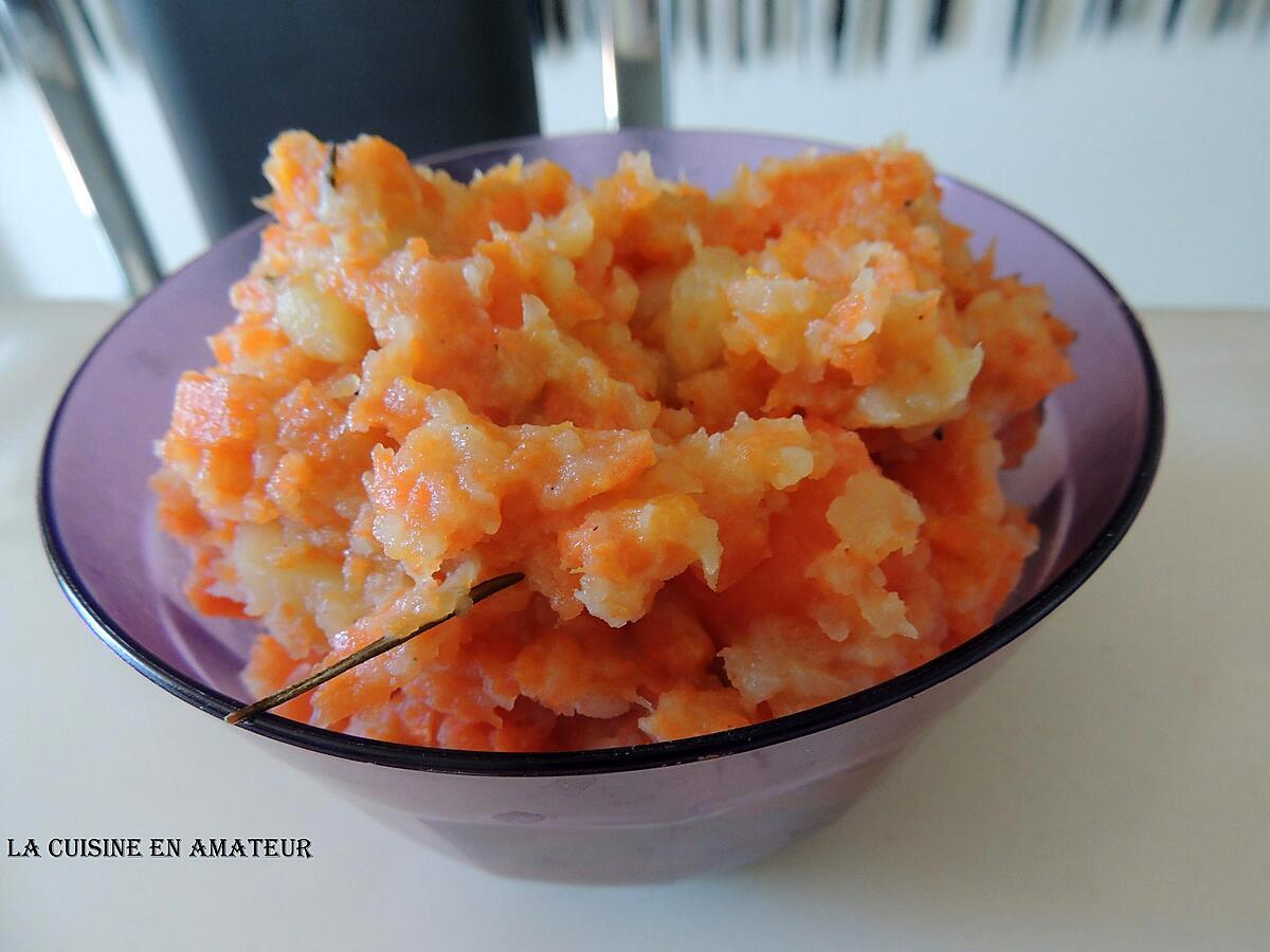 recette Stoemp aux carottes