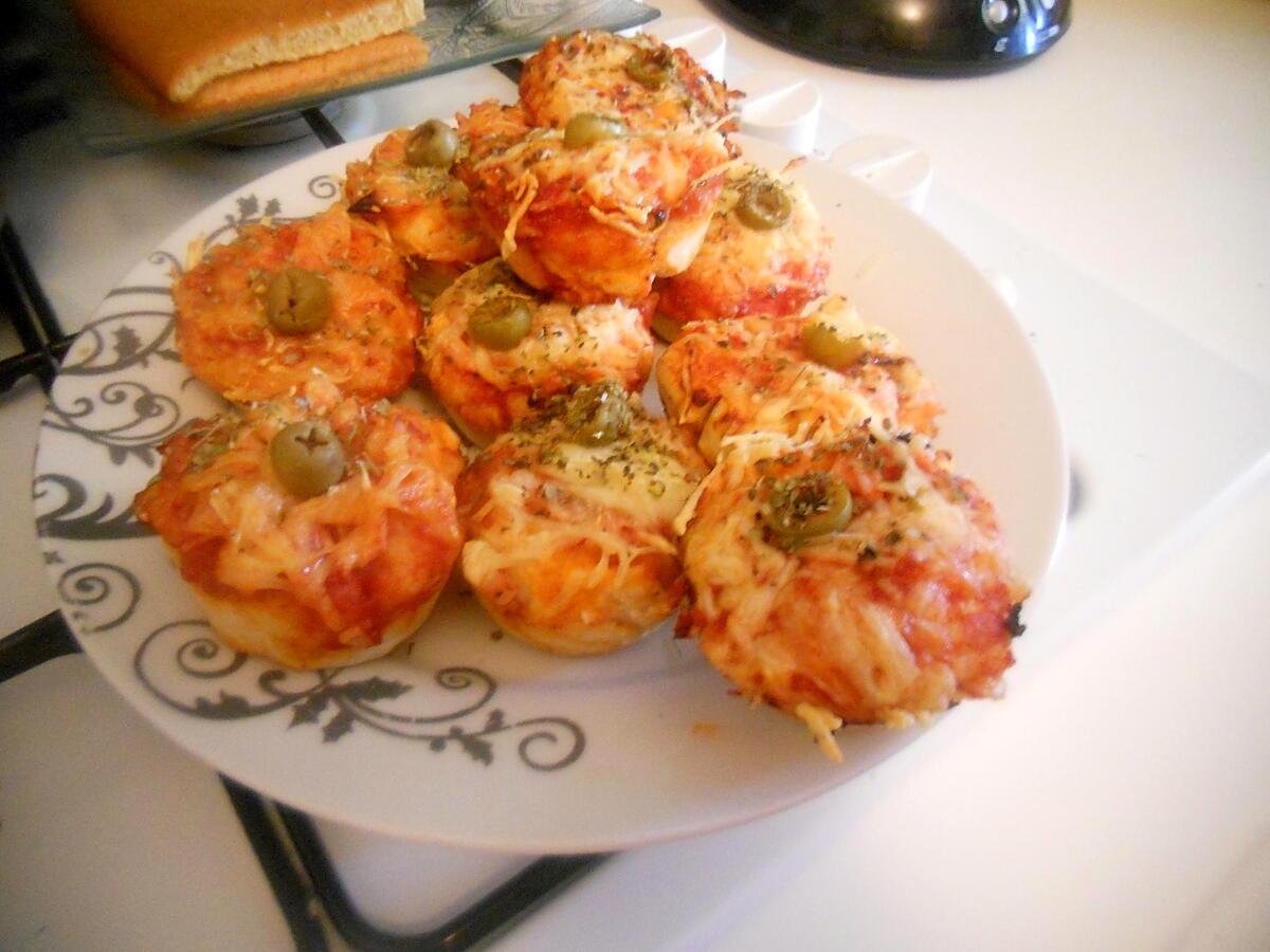 recette Pizzas Muffins