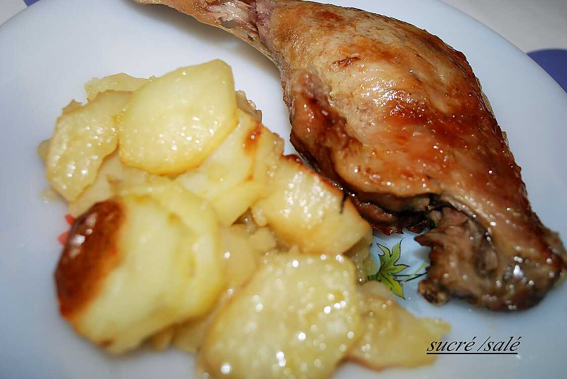 Recette de Cuisses de canard au four