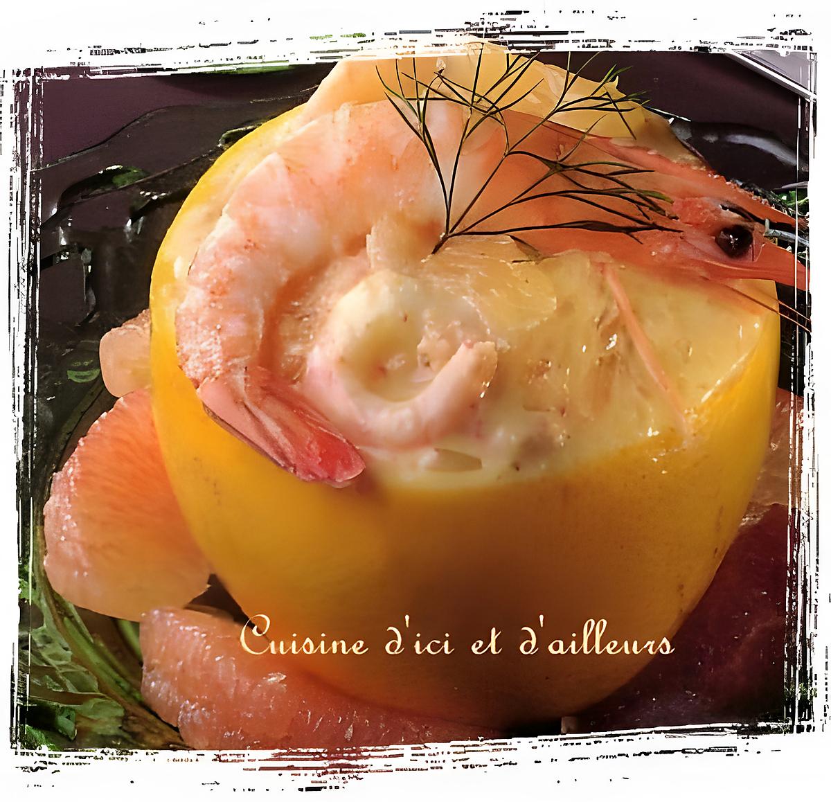 recette Pamplemousse surprise