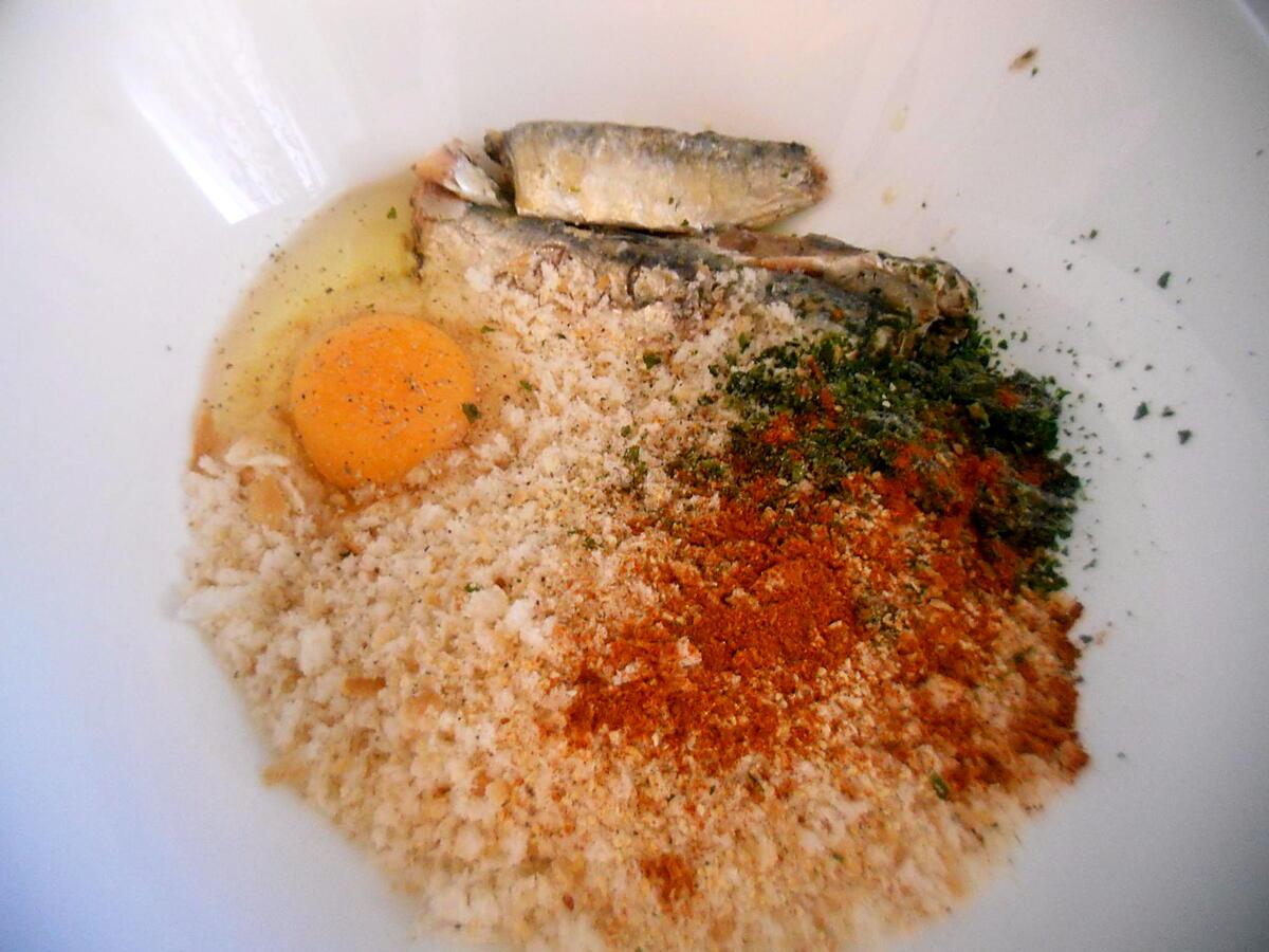 recette Boulette de sardines