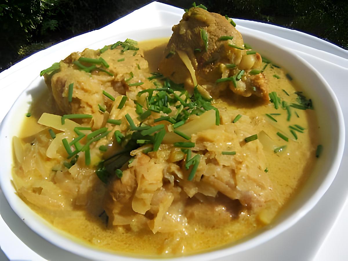 recette Curry de filets mignons au cidre