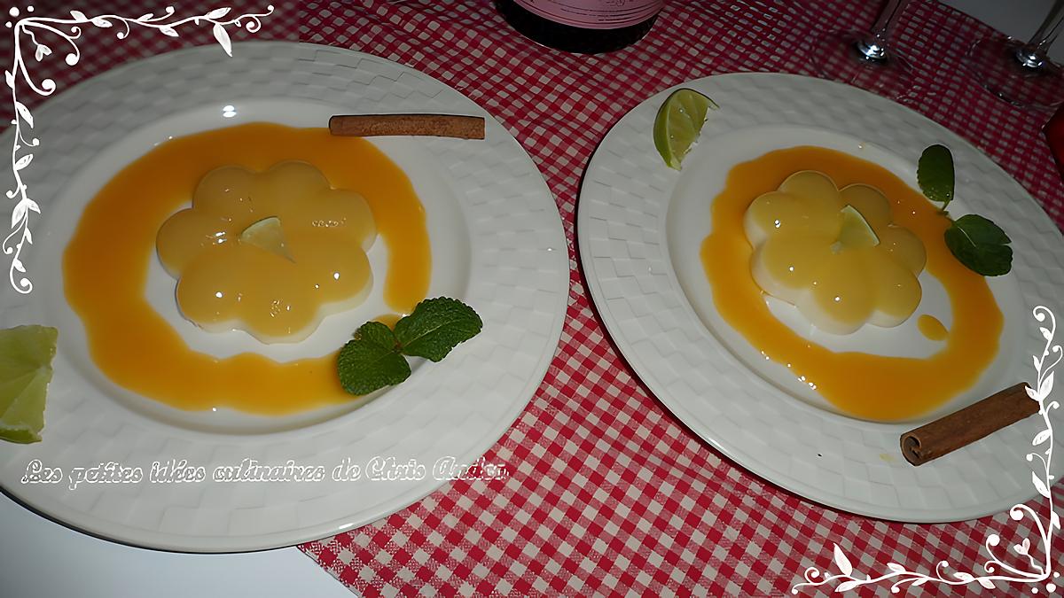 recette Mousse d'agrumes et son coulis