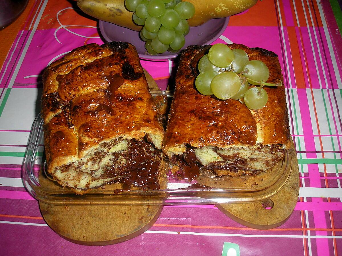 recette Babka au chocolat (brioche de Pâques polonaise)