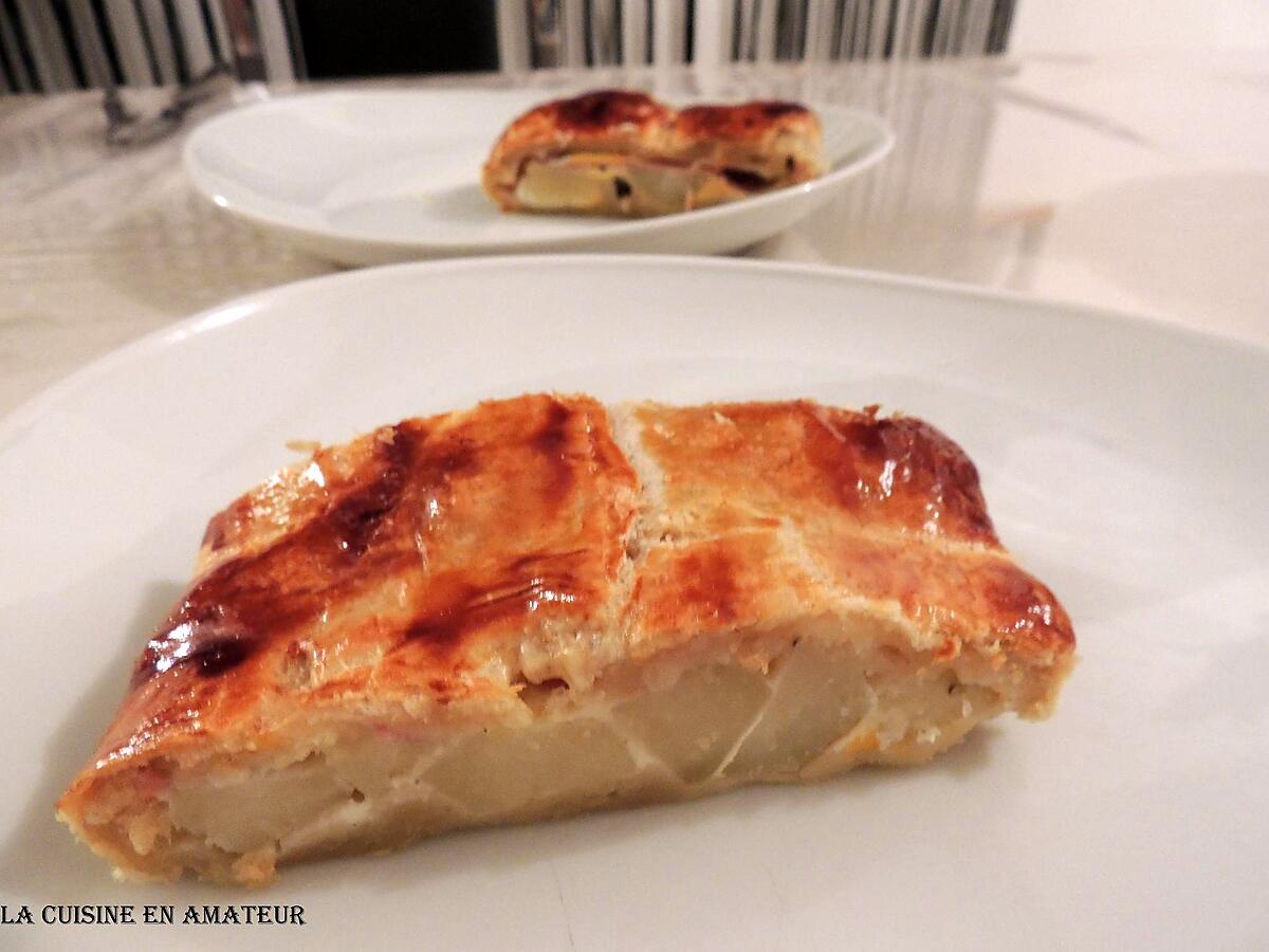 recette Tourte aux pommes de terre