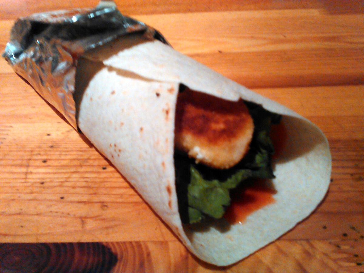 recette Wrap au chèvre