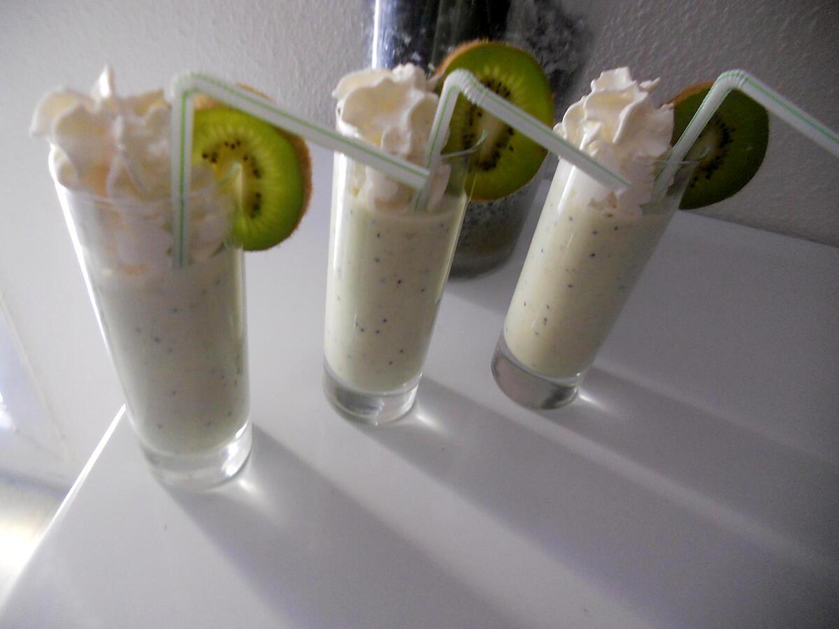 recette Smoothie au kiwis