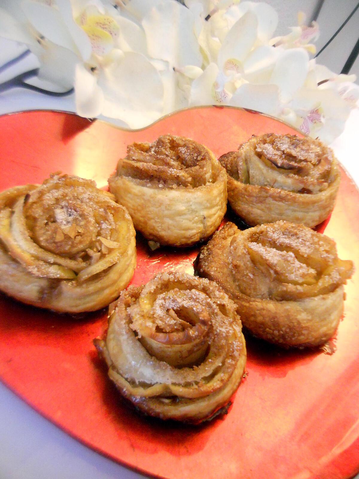 recette Roses aux pommes