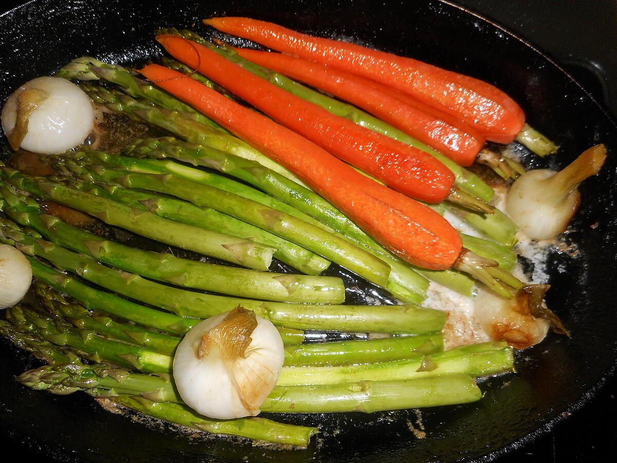 recette Tendrons de veau aux asperges vertes