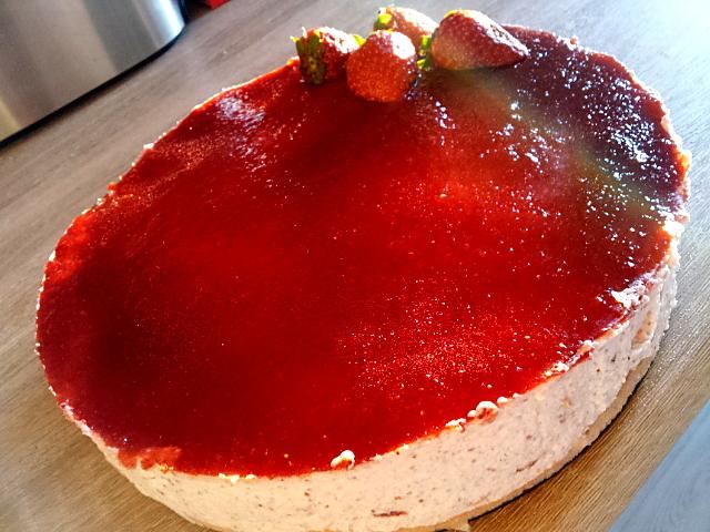 recette Bavarois à la Fraise