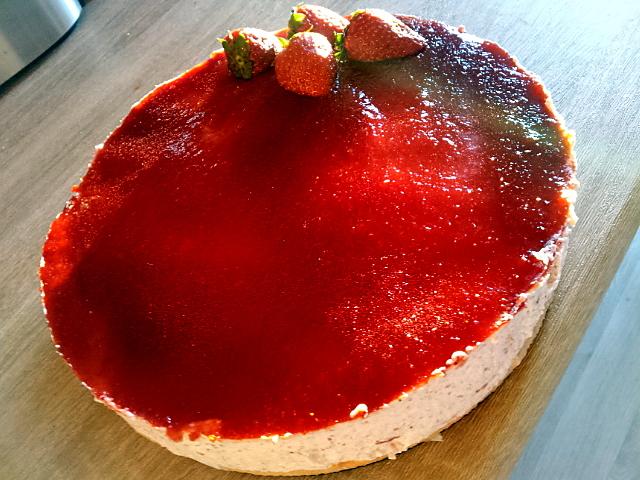 recette Bavarois à la Fraise