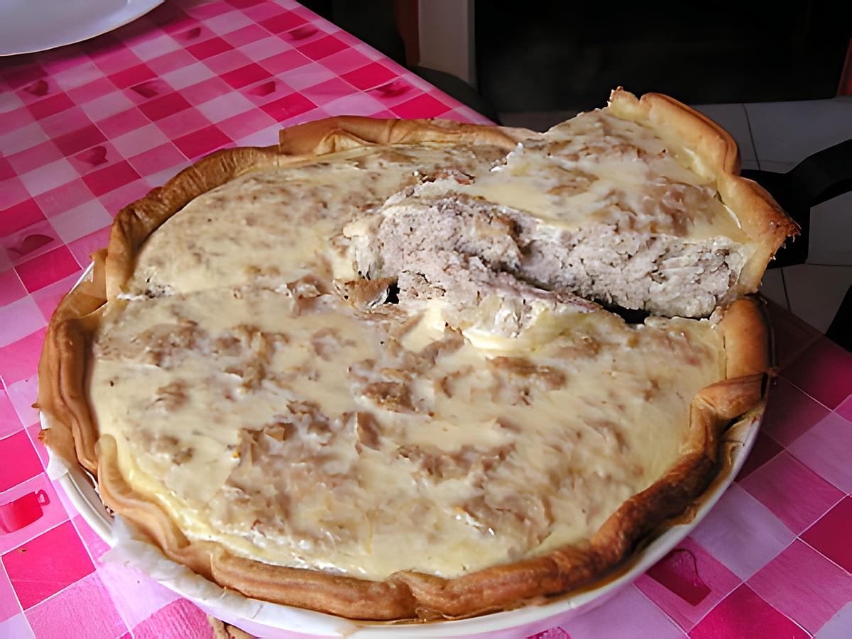 recette tarte au thon