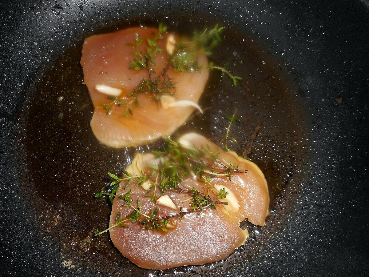 recette Steak de thon germon aux aubergines