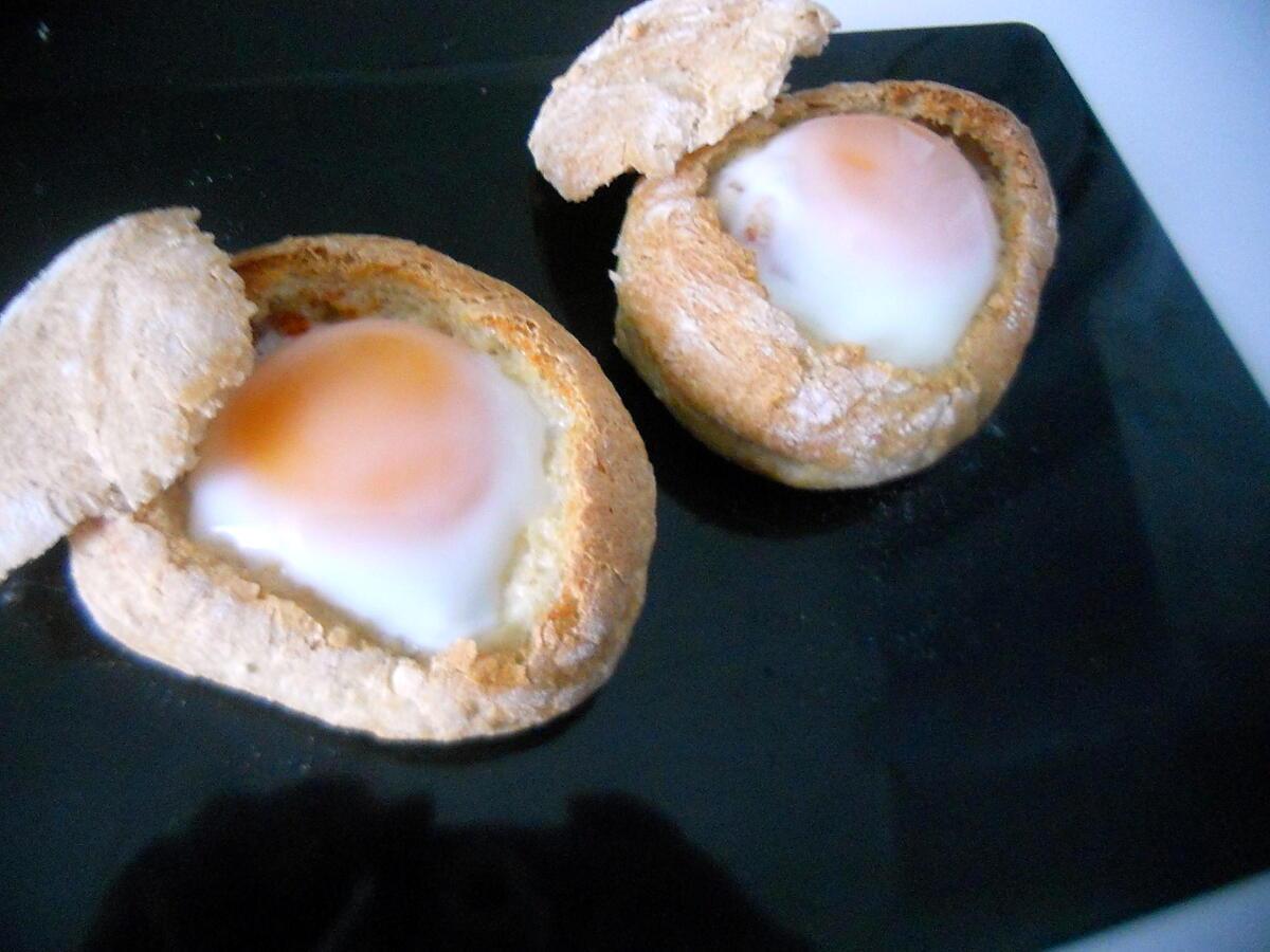 recette Petits pain fourré a l'oeuf& chorizo