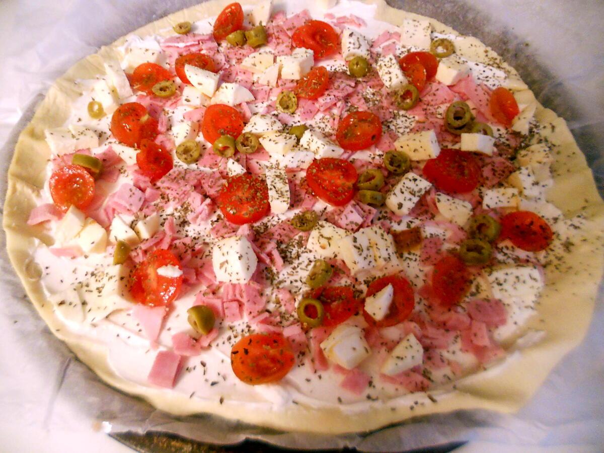 recette Tarte mascarpone tomate cerise