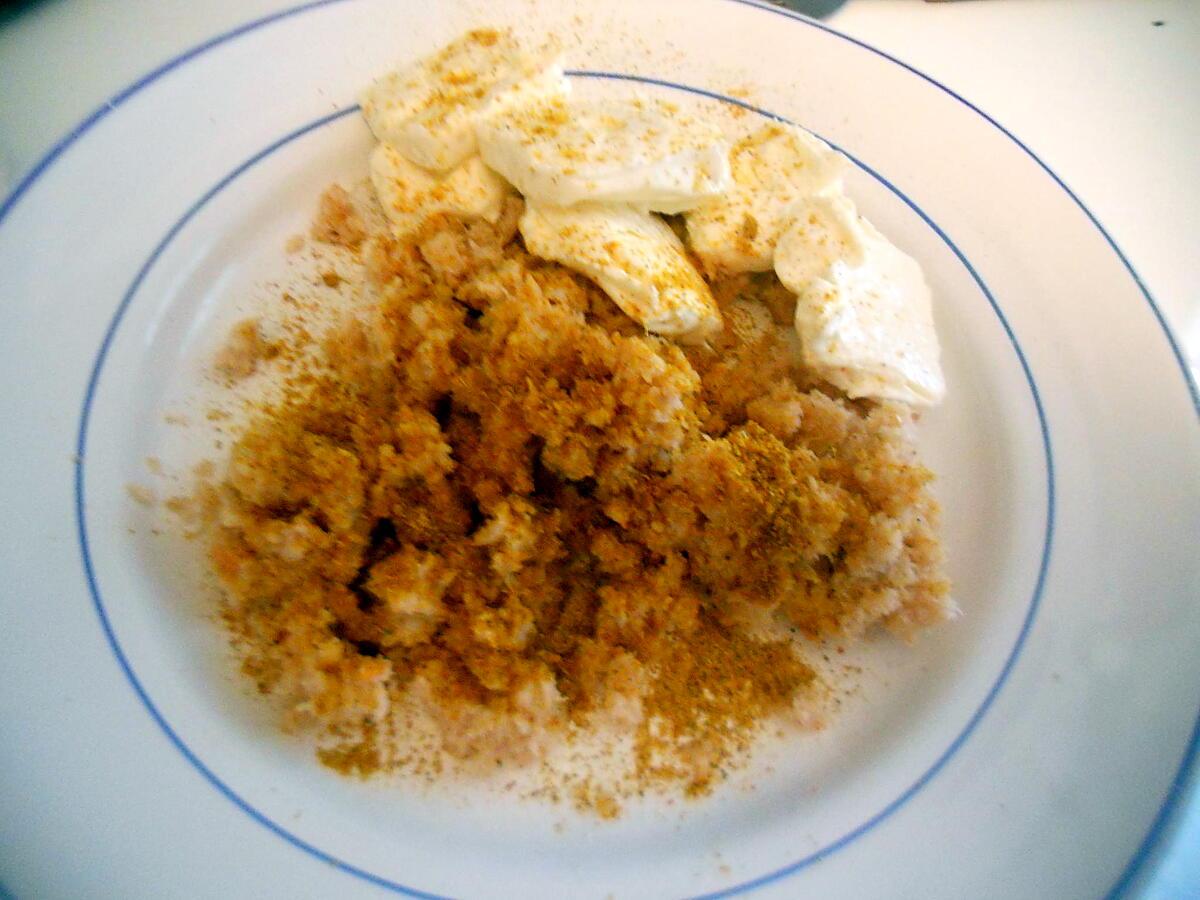 recette Roulé crabe kirri curry