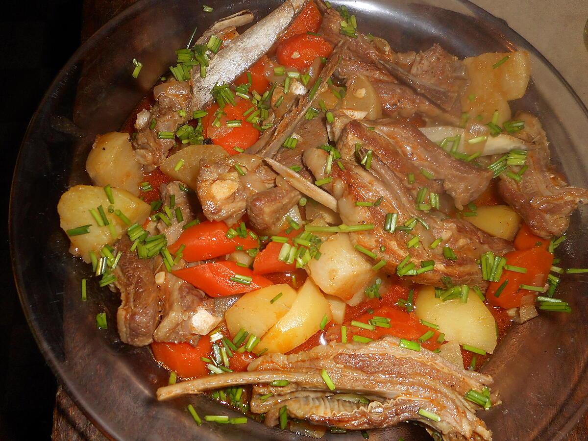 recette Ragout d agneau navets,carottes,pommes de terre