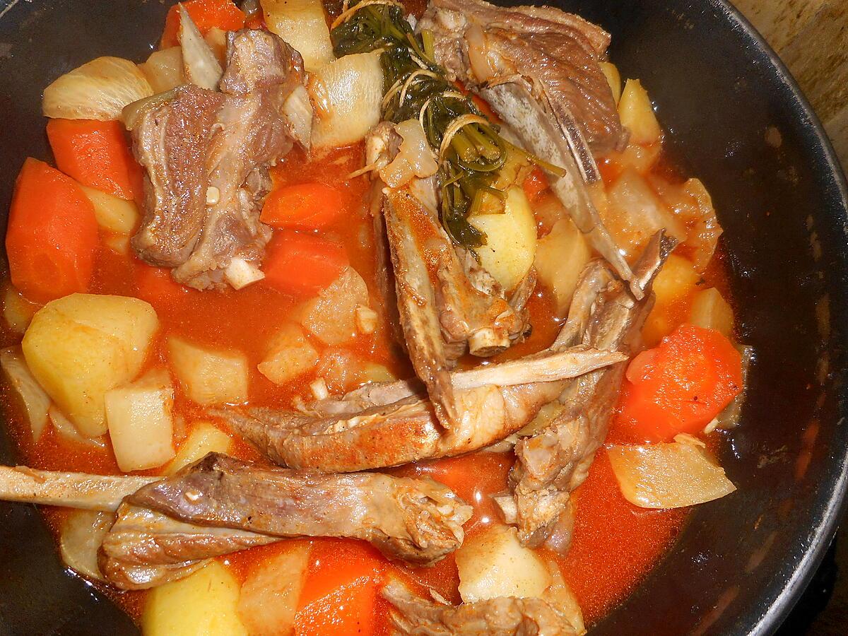 recette Ragout d agneau navets,carottes,pommes de terre