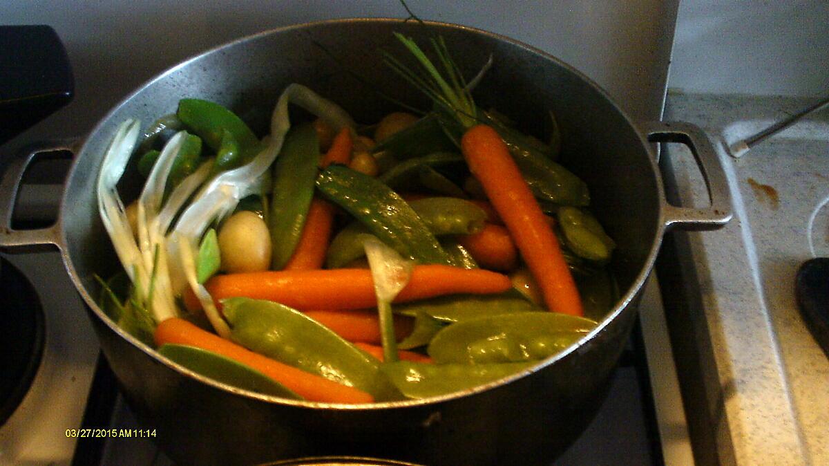 recette Tendres Légumes printaniers