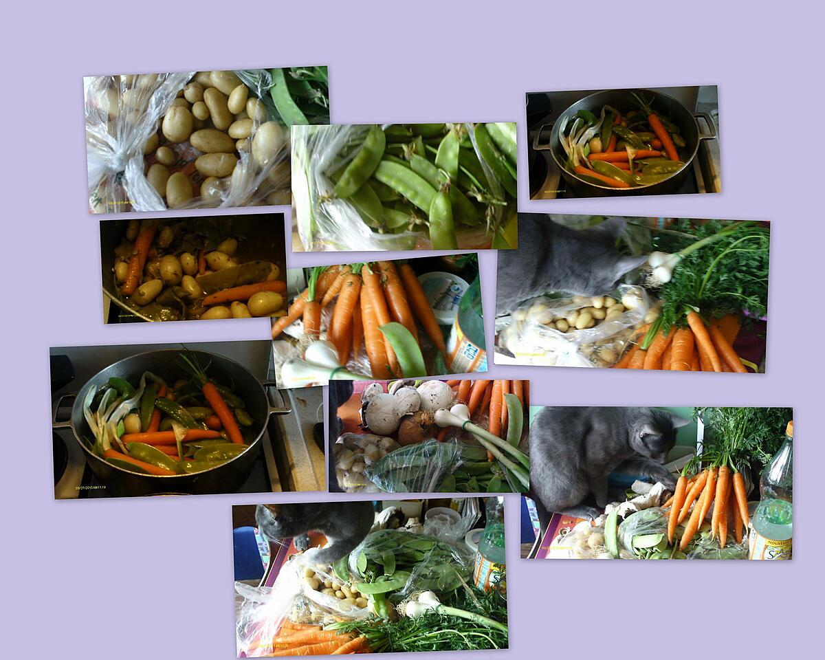 recette Tendres Légumes printaniers