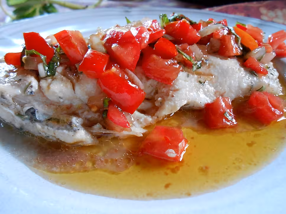 recette filet de daurade sauce vierge