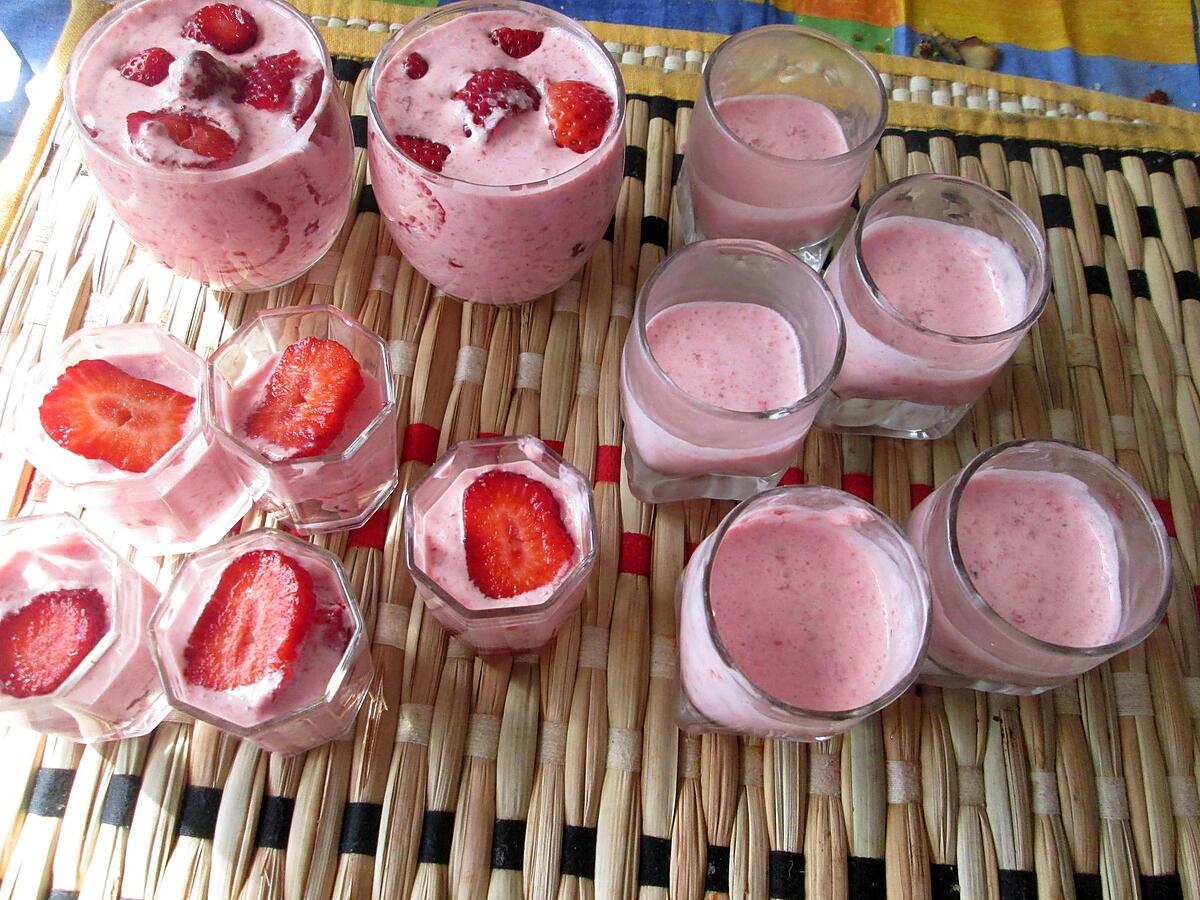 recette desserts fraises