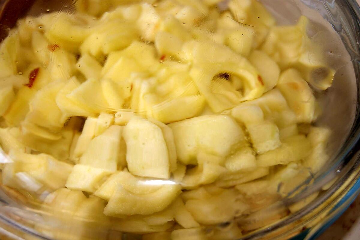 recette Tarte aux pommes au caramel beurre salé