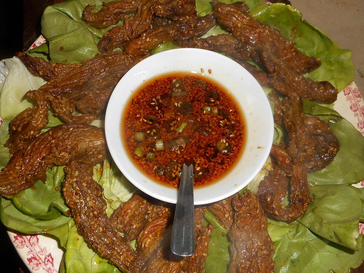 recette Bavette d aloyau a la chinoise