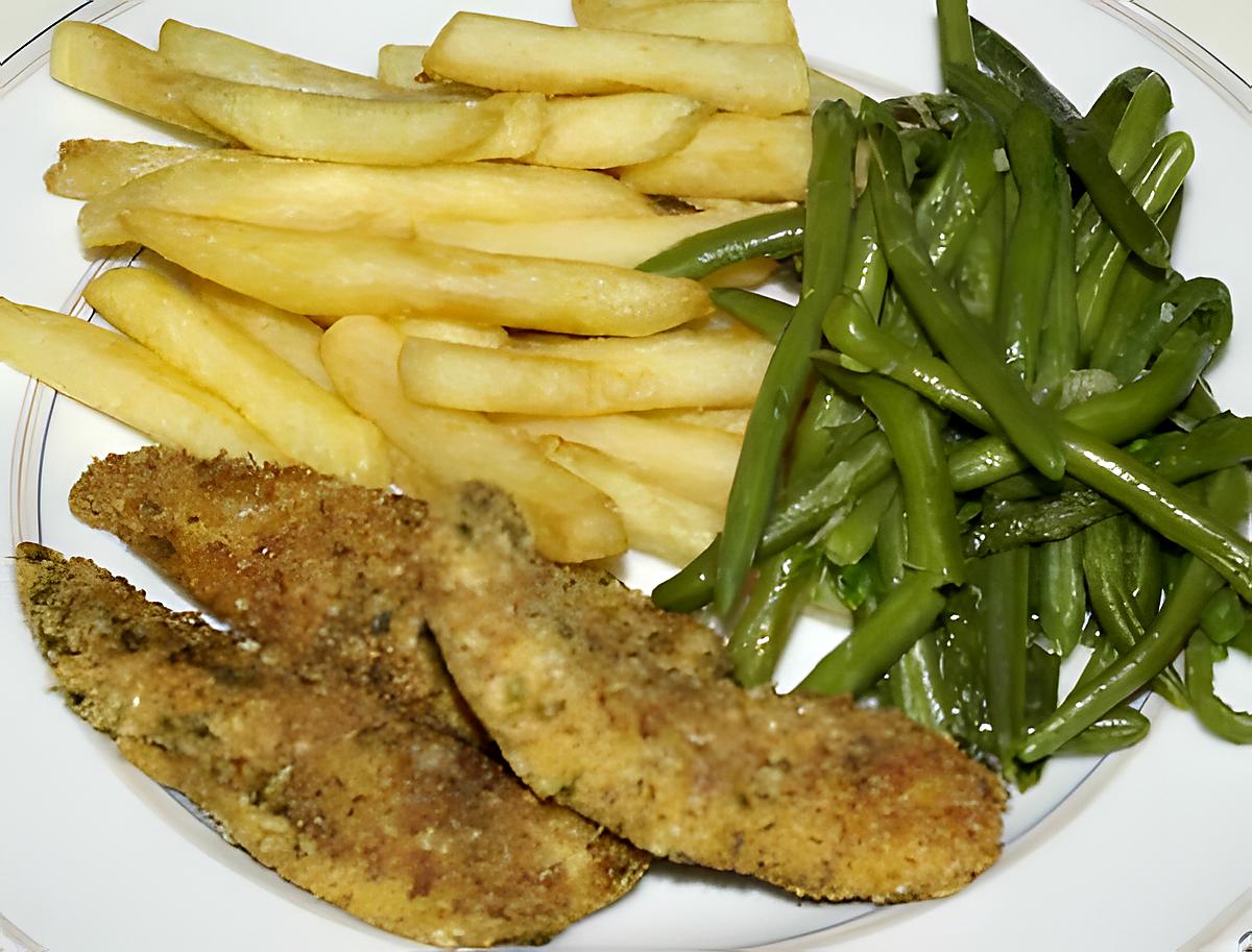 recette Blancs de poulet en croûte d'herbes