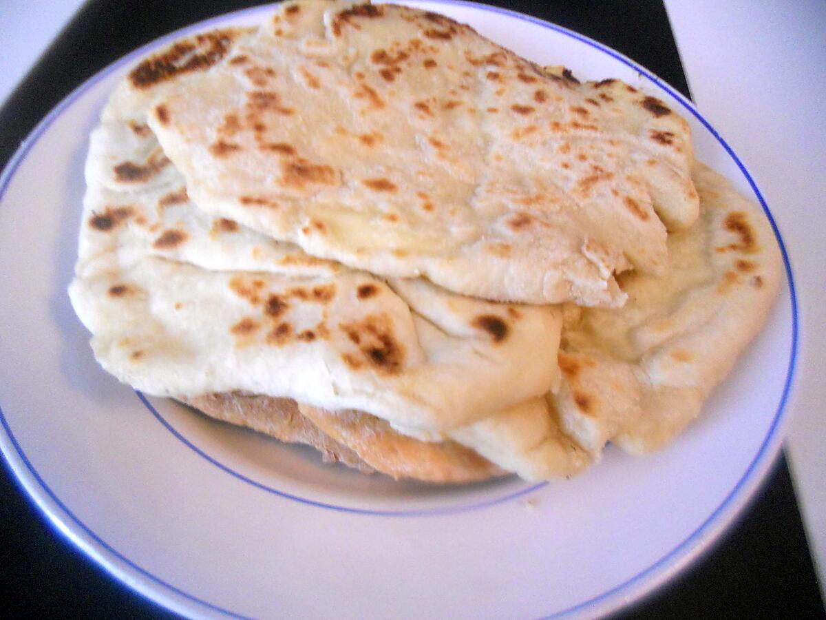 recette Cheese naans de Pankaj