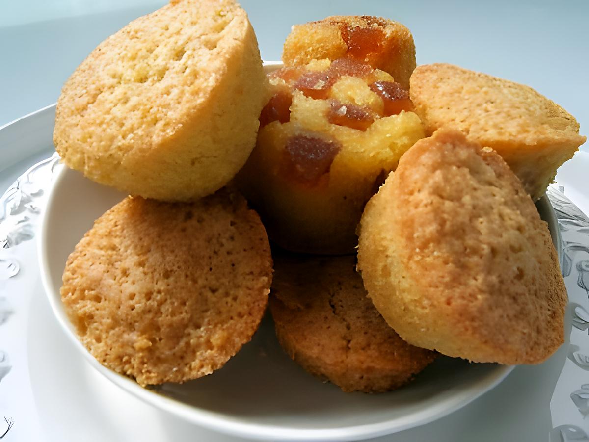 recette Muffins à la pâte de fruit de pomme et gingembre