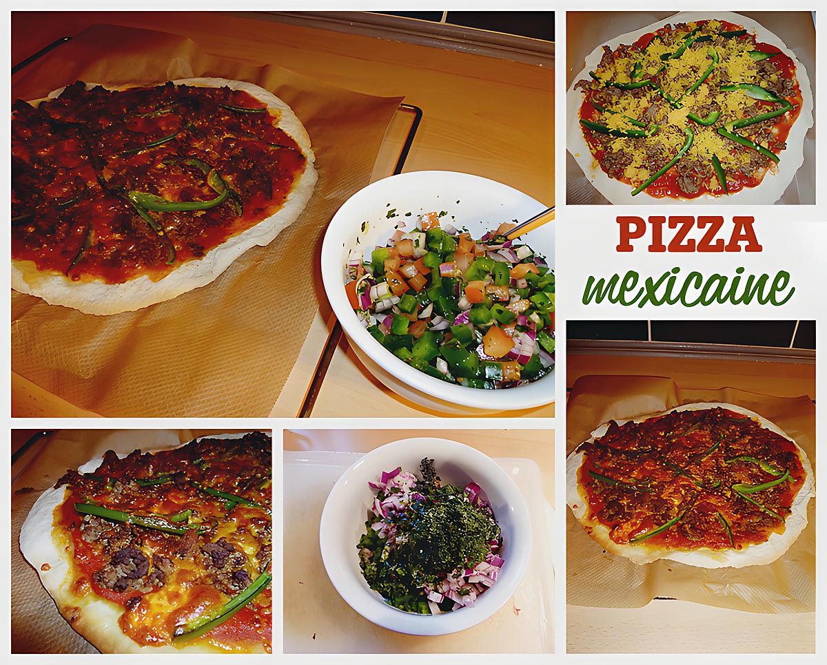 recette Pizza Mexicaine