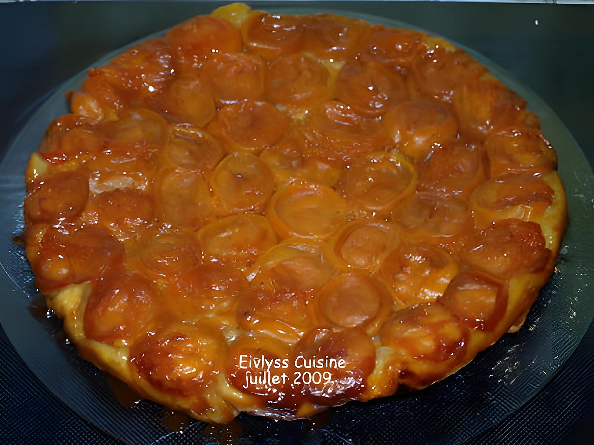 recette tatin d'abricots