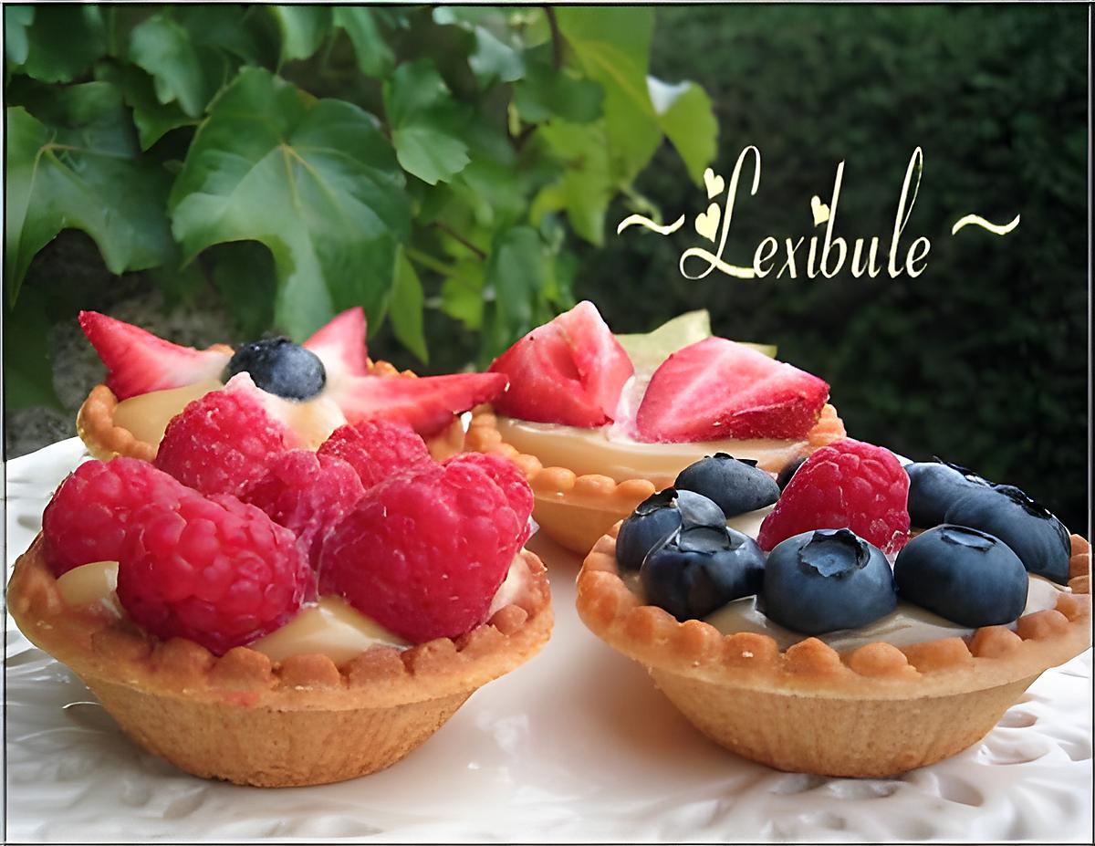 recette Tartelettes aux fruits et à l'érable