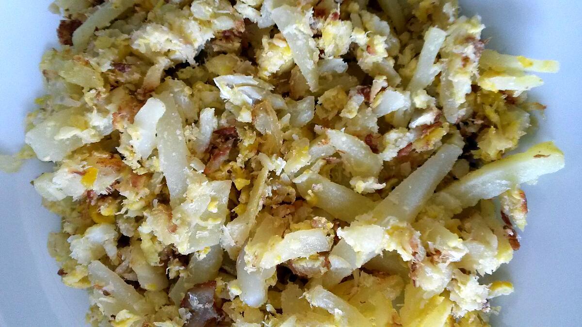 recette bacalhau abras morue