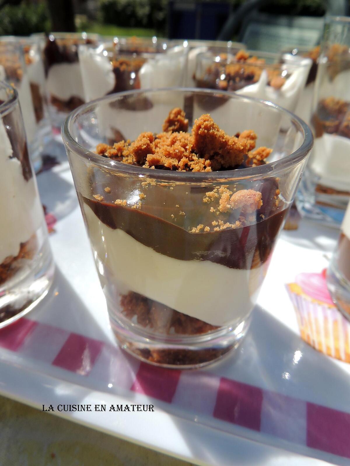 recette Verrine chocolat mascarpone