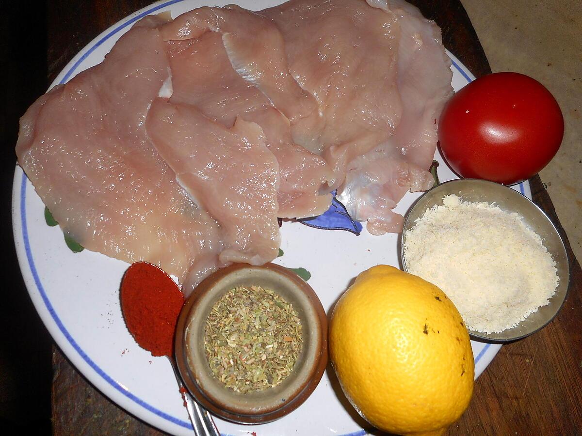 recette Escalope de dinde à  la milanaise