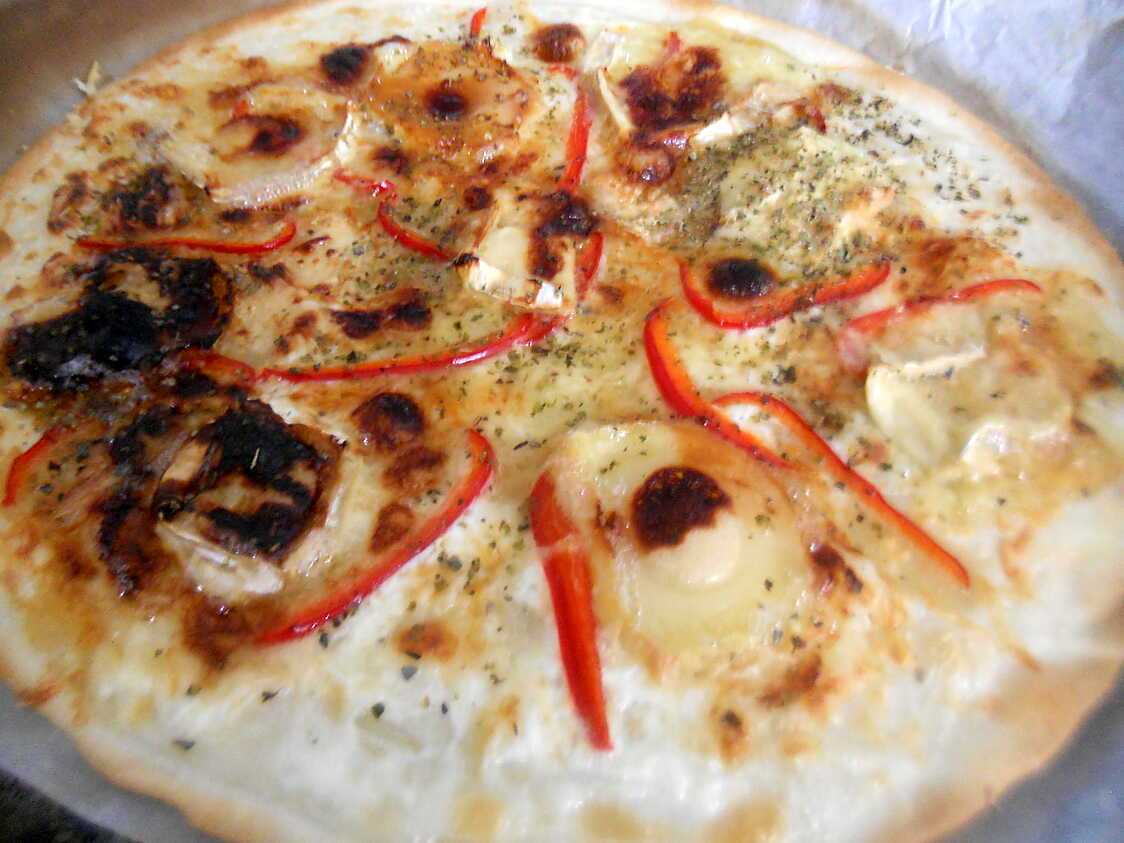 Recette de Pizza chèvre-miel
