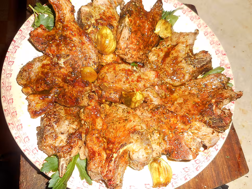 recette Cotes d agneau au miel épicé