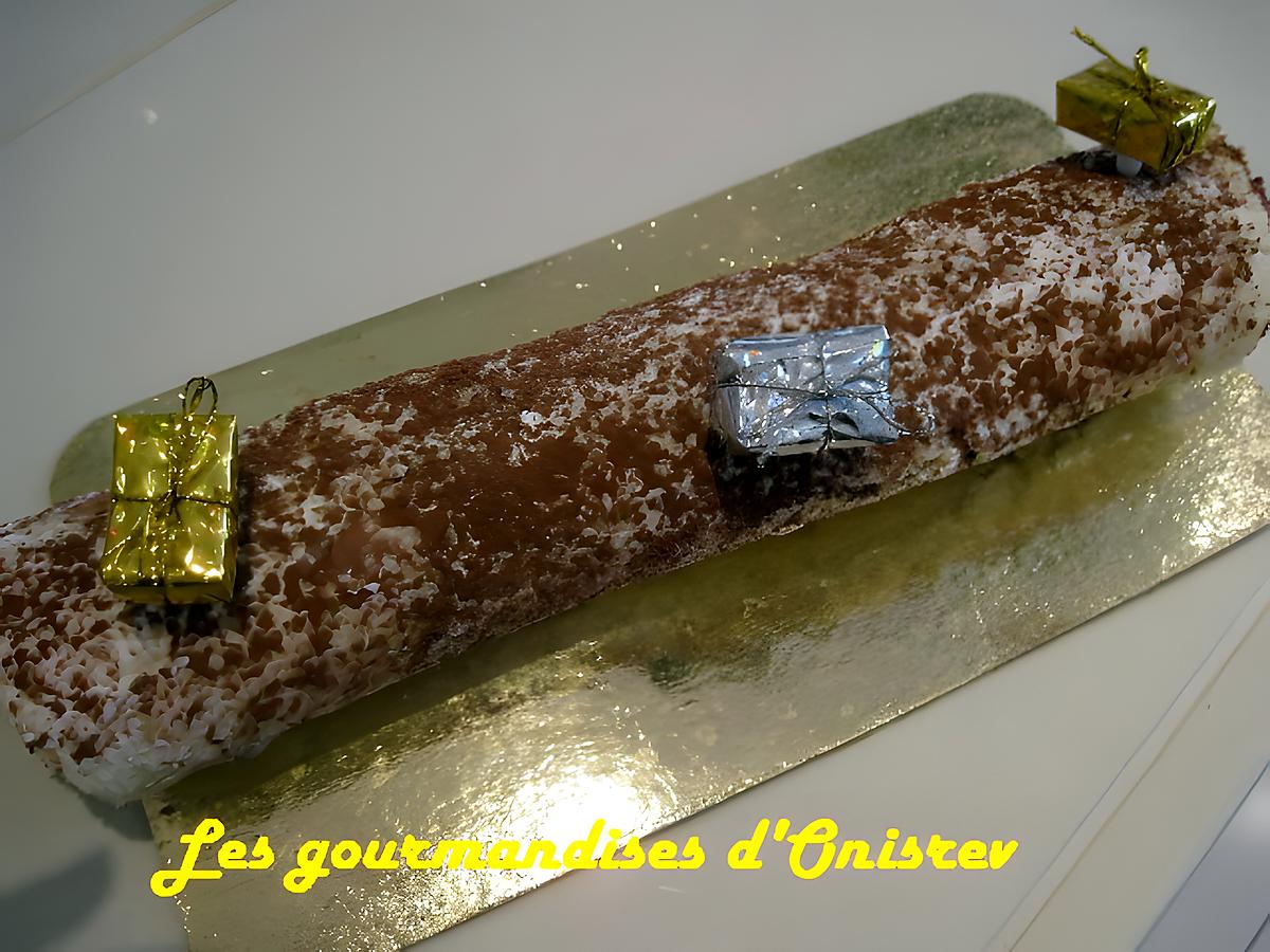 recette Roulé coco, ganache chocolat pour utilisation des blancs d’oeufs